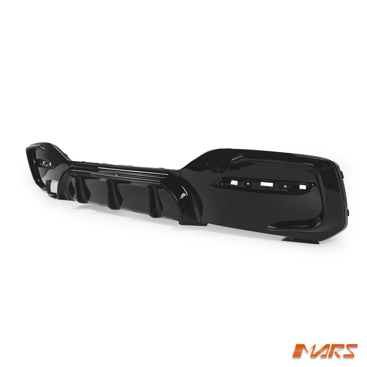 Gloss Black Performance Style Rear Bumper Bar Diffuser Bodykit for BMW 1 - Series F20 LCI 2015 - 2019 M Sport 118i 118d 120i 125i - Mars Performance