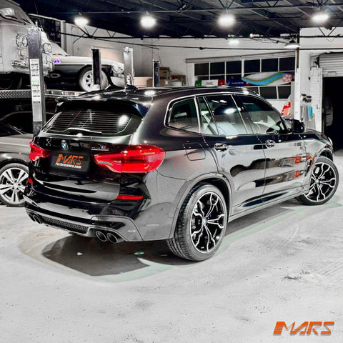 Gloss Black Rear Bumper Bar Diffuser Bodykit for BMW X3 G01 M Sport & X3M F97, Pre LCI 2017 - 2021 - Mars Performance