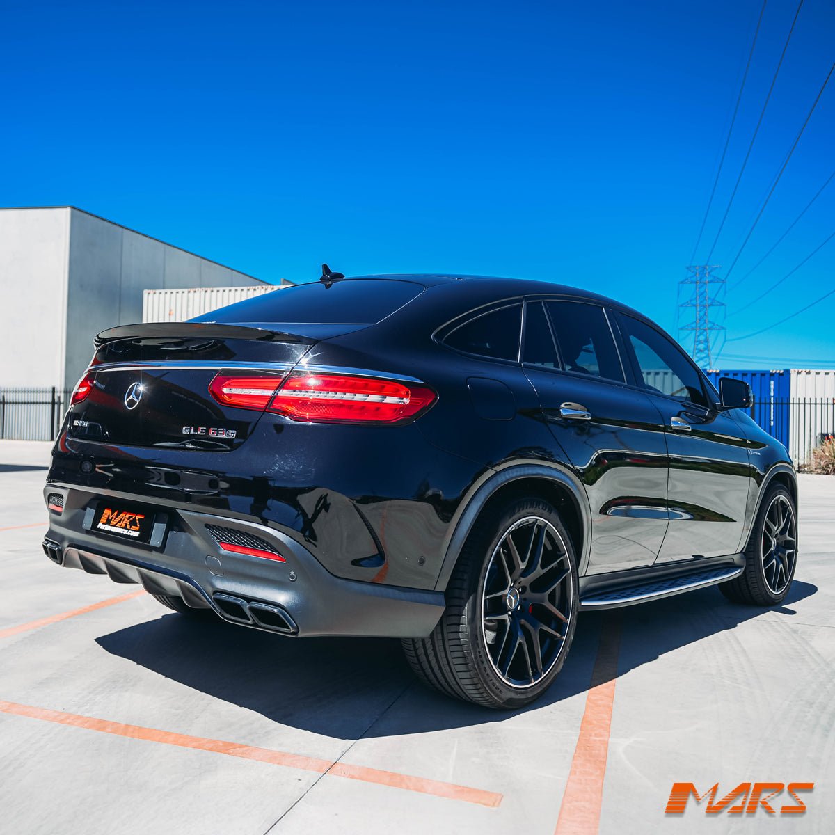 Gloss Black Rear Trunk Lip Spoiler Bodykit for Mercedes - Benz GLE Coupe W292 C292 & GLE63 GLE43 AMG 2015 - 2019 - Mars Performance