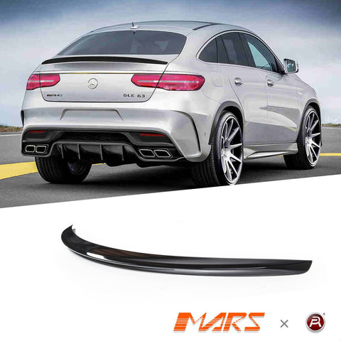 Gloss Black Rear Trunk Lip Spoiler Bodykit for Mercedes - Benz GLE Coupe W292 C292 & GLE63 GLE43 AMG 2015 - 2019 - Mars Performance