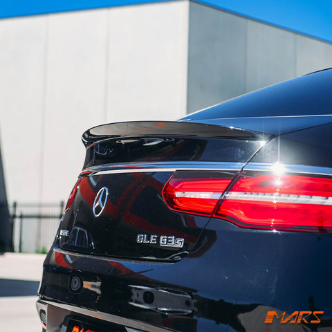 Gloss Black Rear Trunk Lip Spoiler Bodykit for Mercedes - Benz GLE Coupe W292 C292 & GLE63 GLE43 AMG 2015 - 2019 - Mars Performance