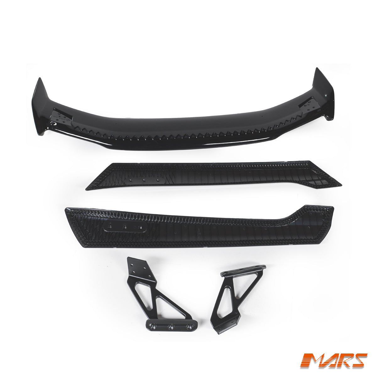 Gloss Black Type - R Competition GT Style Spoiler Bodykit for Honda CIVIC 11th Gen Hatchback 2021 - 2025 - Mars Performance