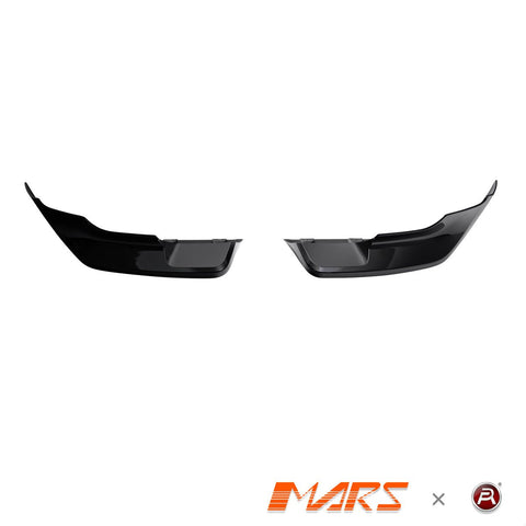 Gloss Black Urban Style Front Bumper Bar Lower Corner Lip Spoiler Bodykit for Land Rover Defender L663 90 110 130 2020 - 2025 - Mars Performance