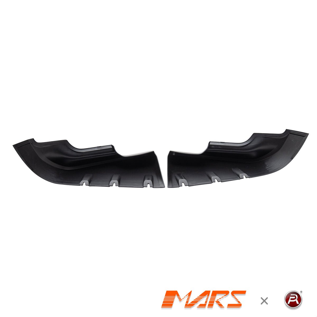 Gloss Black Urban Style Front Bumper Bar Lower Corner Lip Spoiler Bodykit for Land Rover Defender L663 90 110 130 2020 - 2025 - Mars Performance