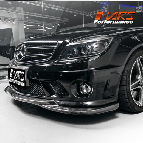 GodHand style front bumper bar Carbon lip Spoiler Bodykit for Mercedes - Benz W204 AMG C63 2007 - 2011 - Mars Performance