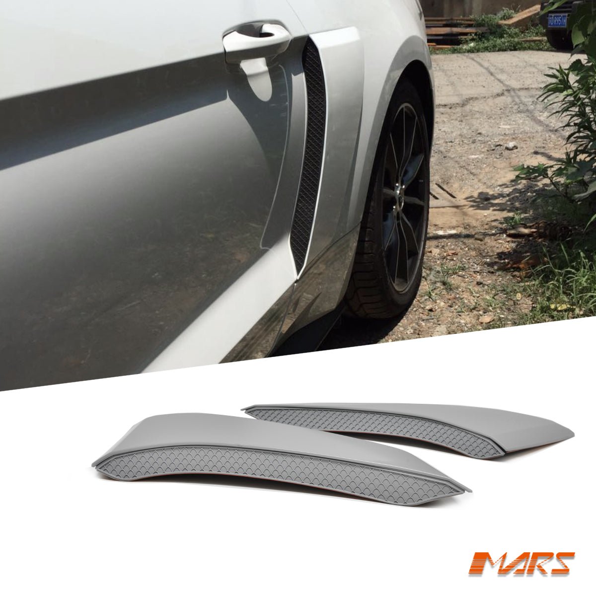 GT Rear Side Fender / Guard Vents Bodykit for Ford Mustang FM FN 2015 to 2022 - Mars Performance