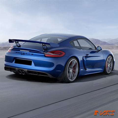 GT4 Style Rear bumper bar diffuser Bodykit for Porsche 981 Cayman & Boxster - Mars Performance