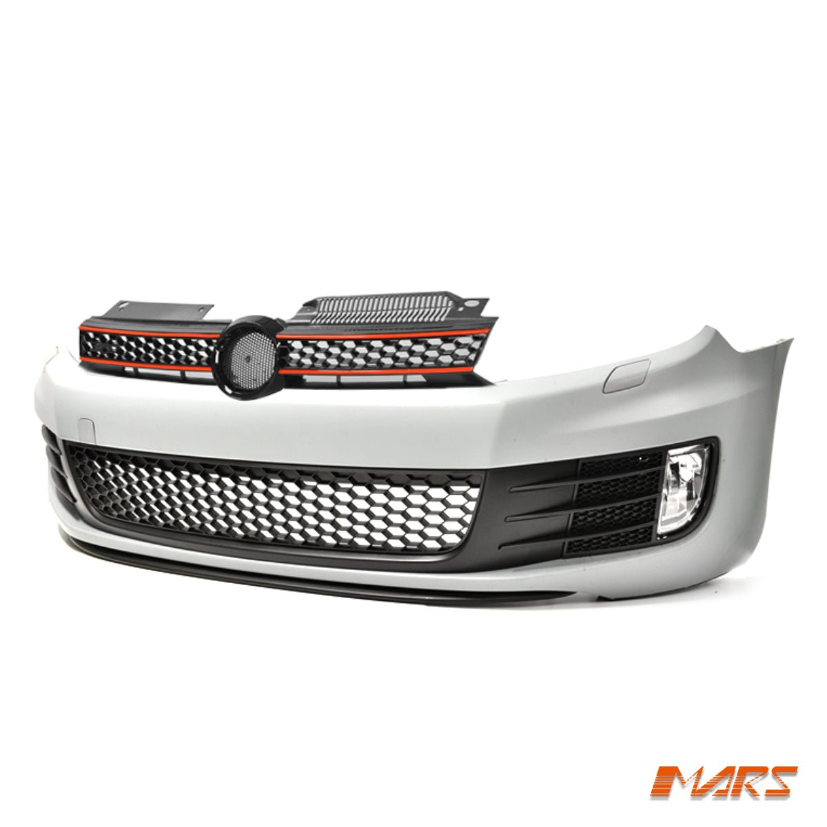 GTI Style Front Bumper Bar Bodykit with Grill & Fog lights for VolksWagen VW Golf VI MK - 6 BodyKit 2009 - 2013 - Mars Performance