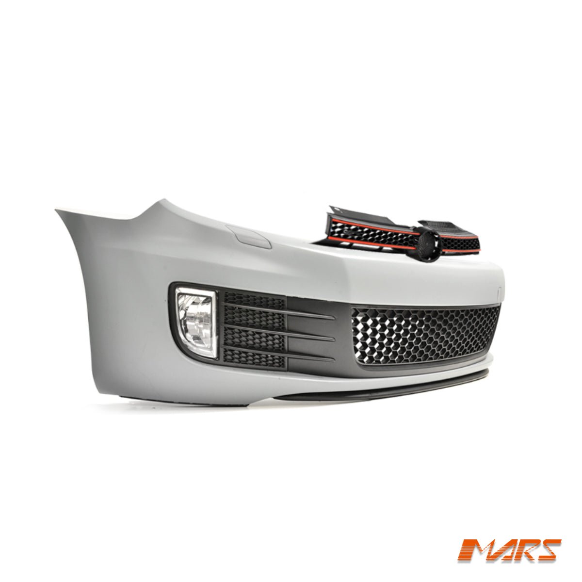 GTI Style Front Bumper Bar Bodykit with Grill & Fog lights for VolksWagen VW Golf VI MK - 6 BodyKit 2009 - 2013 - Mars Performance