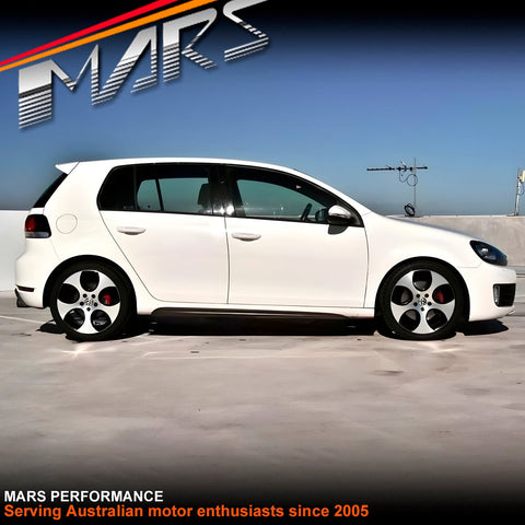 GTi Style Lower Side Skirts Bodykit for VolksWagen VW Golf VI MK - 6 2008 - 2013 - Mars Performance