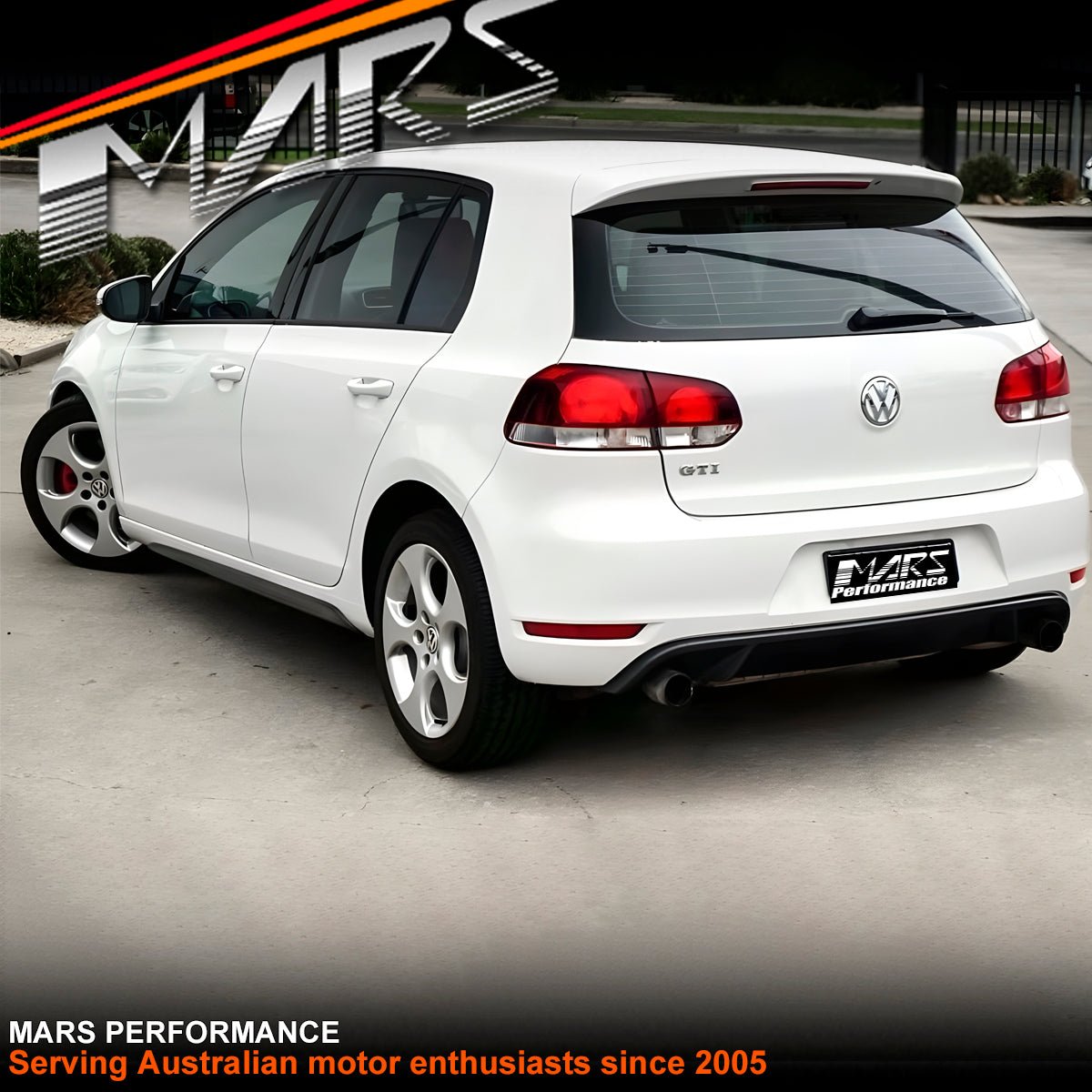 GTi Style Lower Side Skirts Bodykit for VolksWagen VW Golf VI MK - 6 2008 - 2013 - Mars Performance