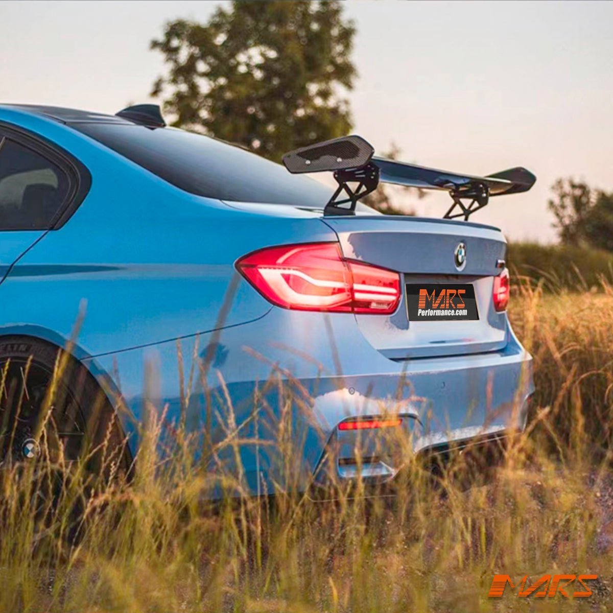 GTS Style Gloss Black Rear Trunk Boot Spoiler Wing Bodykit for BMW 3 Series F30 Sedan & F80 M3 2012 - 2018 - Mars Performance