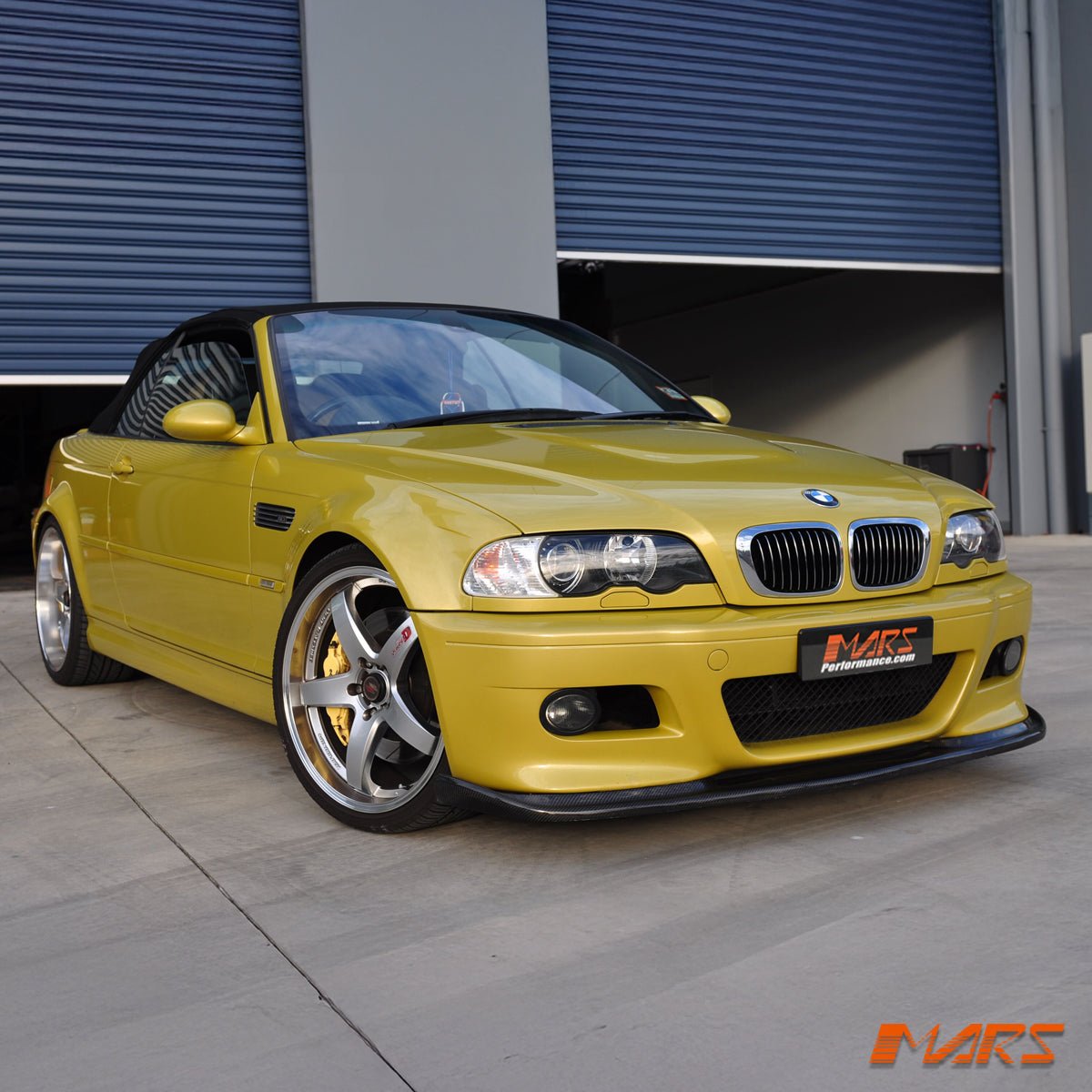 Hamann style Carbon Fibre front bumper bar lip Spoiler Bodykit for BMW 3 - Series E46 M3 Coupe & Convertible - Mars Performance