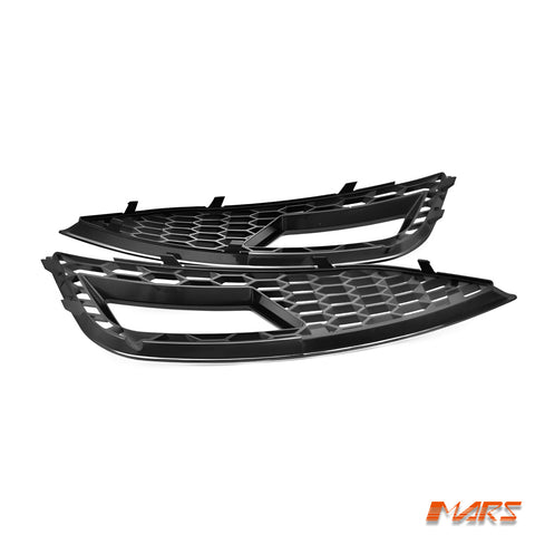 Honeycomb Fog light Side lower Mesh Grille Grill Bodykit for AUDI A4 B8 20120 - 2013 Sedan & Avant - Mars Performance