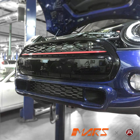 JCW Red Line Style Front Bumper Bar Grill Grille Bodykit for Mini Cooper & Cooper S F55 F56 F57 2014 - 2020 - Mars Performance