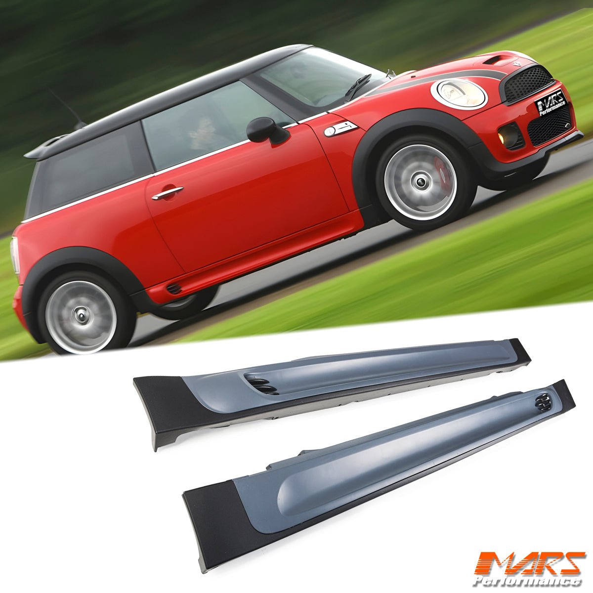 JCW Style Lower Side Skirts Bodykit for Mini R56 R57 R58 R59 Cooper ...