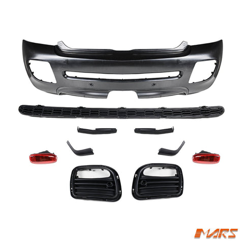 JCW Style Rear Bumper bar Body kits for Mini Cooper S R56 R57 R58 R59 2007 - 2013 - Mars Performance