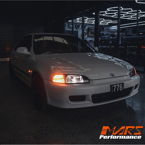 JDM Amber Corner Indicator Turn Signal Lights for Honda CIVIC EG 3 door Hatch 1992 - 1995 - Mars Performance