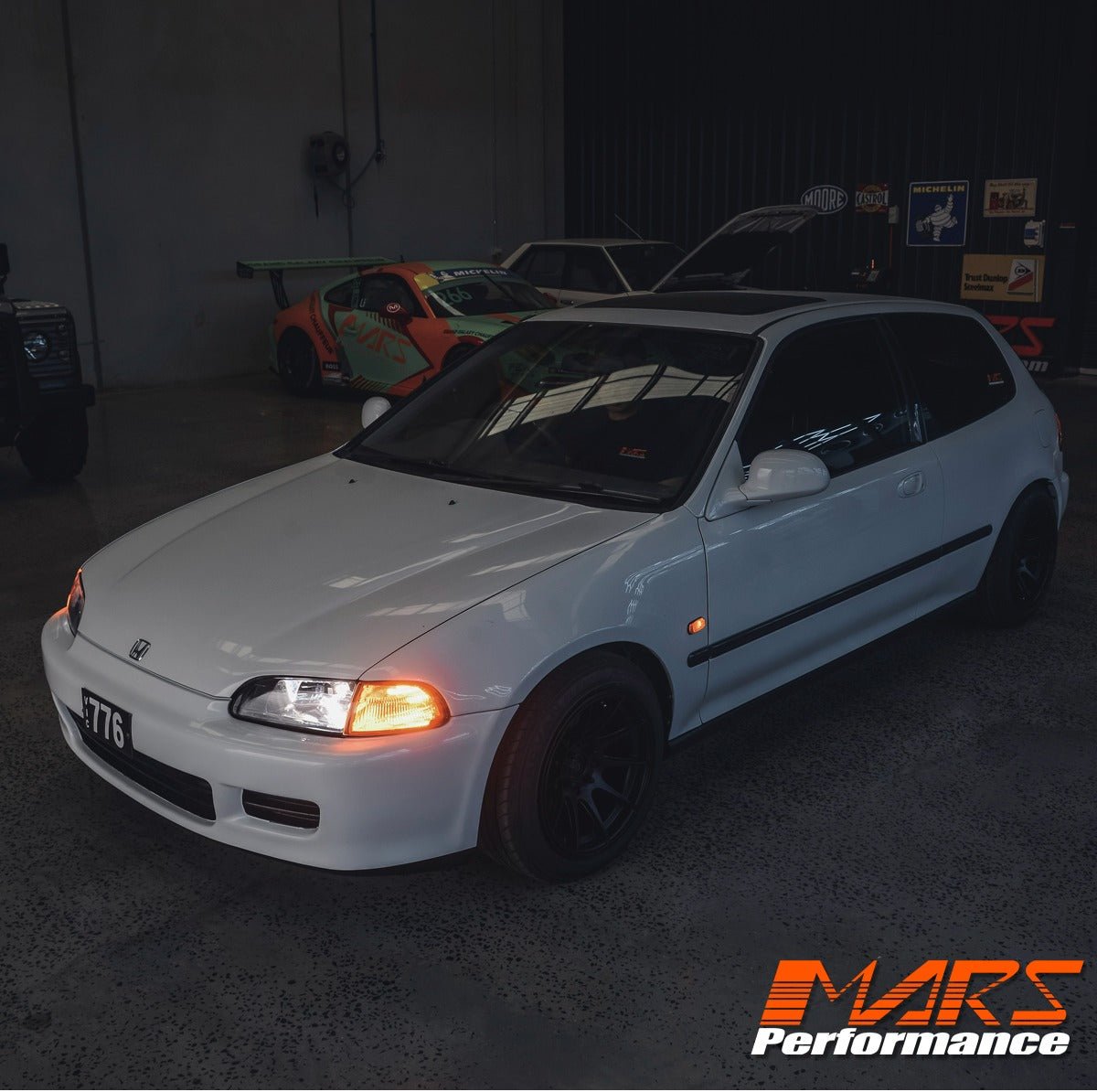 JDM Amber Corner Indicator Turn Signal Lights for Honda CIVIC EG 3 door Hatch 1992 - 1995 - Mars Performance