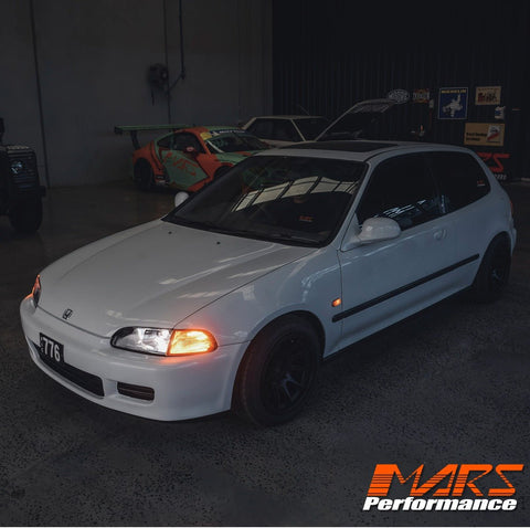 JDM Amber Corner Indicator Turn Signal Lights for Honda CIVIC EG 3 door Hatch 1992 - 1995 - Mars Performance