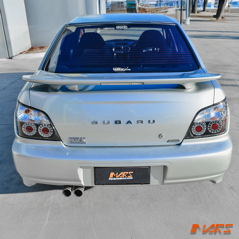 JDM Black Altezza LED Tail Lights for Subaru Impreza GD 2001 - 2003 Sedan - Mars Performance