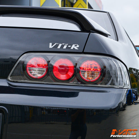 JDM Black Altezza Tail lights for Honda Prelude 1997 - 2001 Coupe - Mars Performance