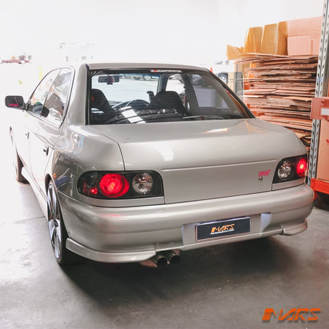 JDM Black Altezza Tail Lights for Subaru Impreza 1993 - 2000 GC8 Sedan 22B - Mars Performance