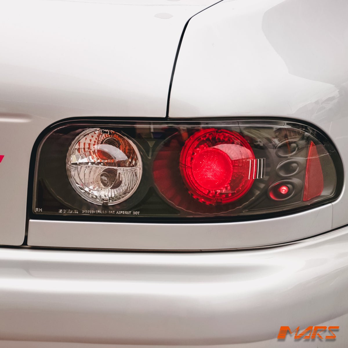 JDM Black Altezza Tail Lights for Subaru Impreza 1993 - 2000 GC8 Sedan 22B - Mars Performance