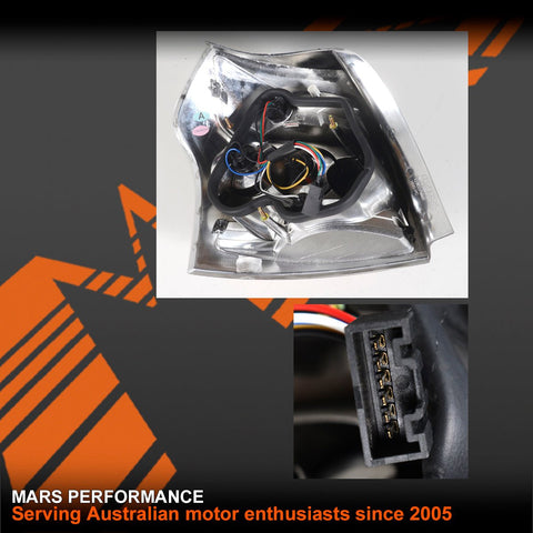JDM Black Altezza Tail Lights for Toyota Corolla & Runx 2002 - 2007 Hatch - Mars Performance