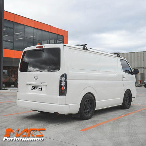 JDM Black Altezza Tail lights for Toyota Hiace VAN 2005 - 2018 - Mars Performance