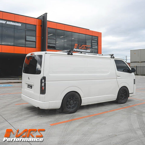 JDM Black Altezza Tail lights for Toyota Hiace VAN 2005 - 2018 - Mars Performance