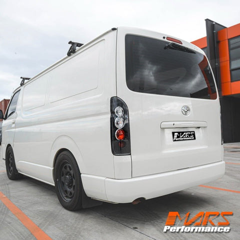 JDM Black Altezza Tail lights for Toyota Hiace VAN 2005 - 2018 - Mars Performance