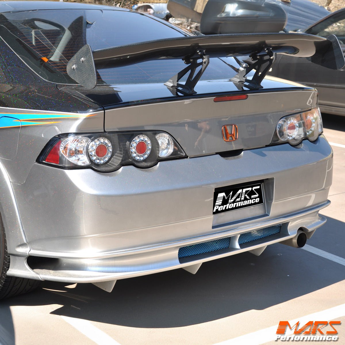 JDM Black LED Altezza Tail Lights for Honda Integra Series 1 2001 - 2004 & DC5 TYPE - R - Mars Performance
