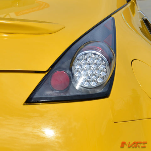 JDM Black LED Tail lights for Nissan 350Z Z33 FairLady 2003 - 2005 Series 1 - Mars Performance