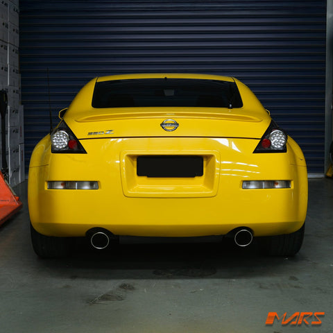 JDM Black LED Tail lights for Nissan 350Z Z33 FairLady 2003 - 2005 Series 1 - Mars Performance