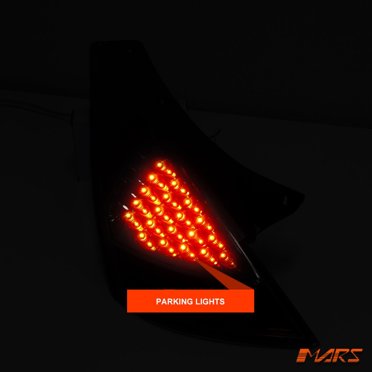 JDM Black LED Tail lights for Nissan 350Z Z33 FairLady 2003 - 2005 Series 1 - Mars Performance