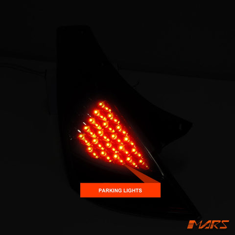 JDM Black LED Tail lights for Nissan 350Z Z33 FairLady 2003 - 2005 Series 1 - Mars Performance