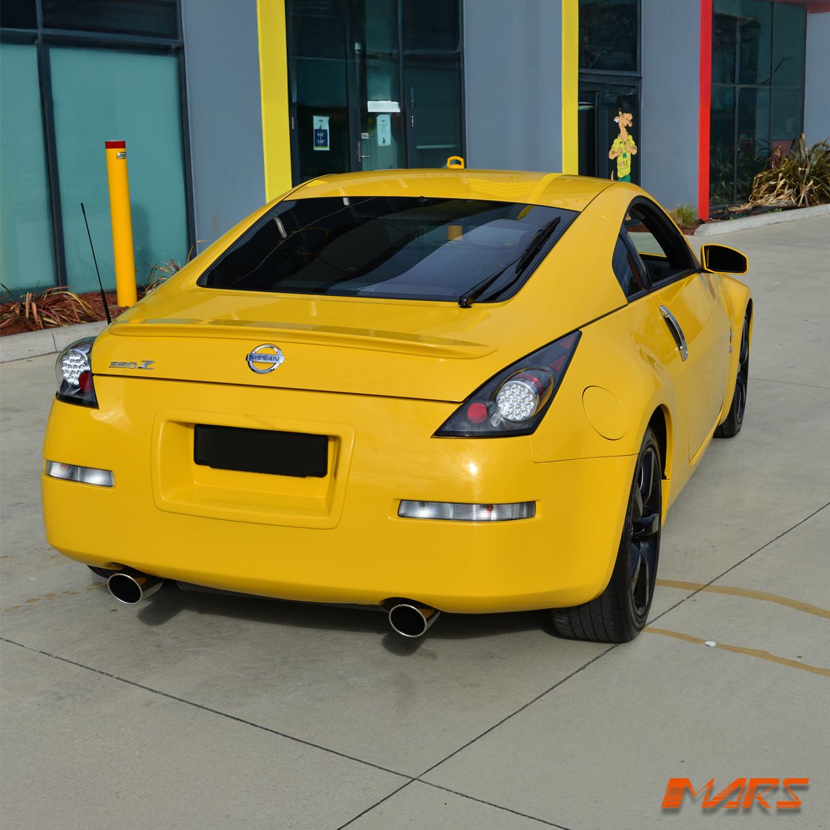 JDM Black LED Tail lights for Nissan 350Z Z33 FairLady 2003 - 2005 Series 1 - Mars Performance