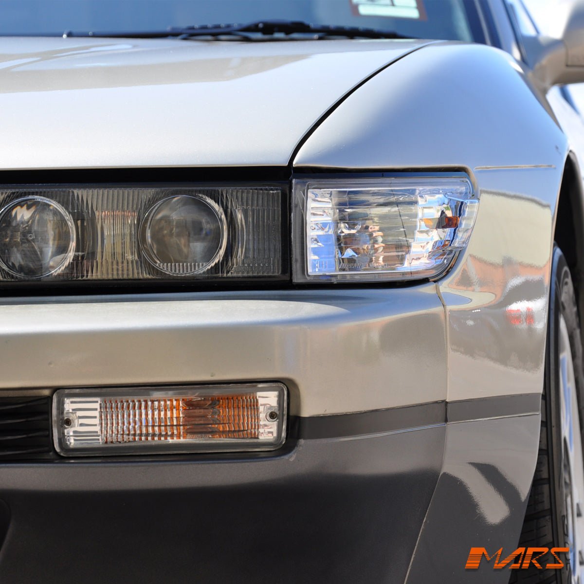 JDM Crystal Side Corner Parker Lights for Nissan Silvia S13 1988 - 1993 - Mars Performance