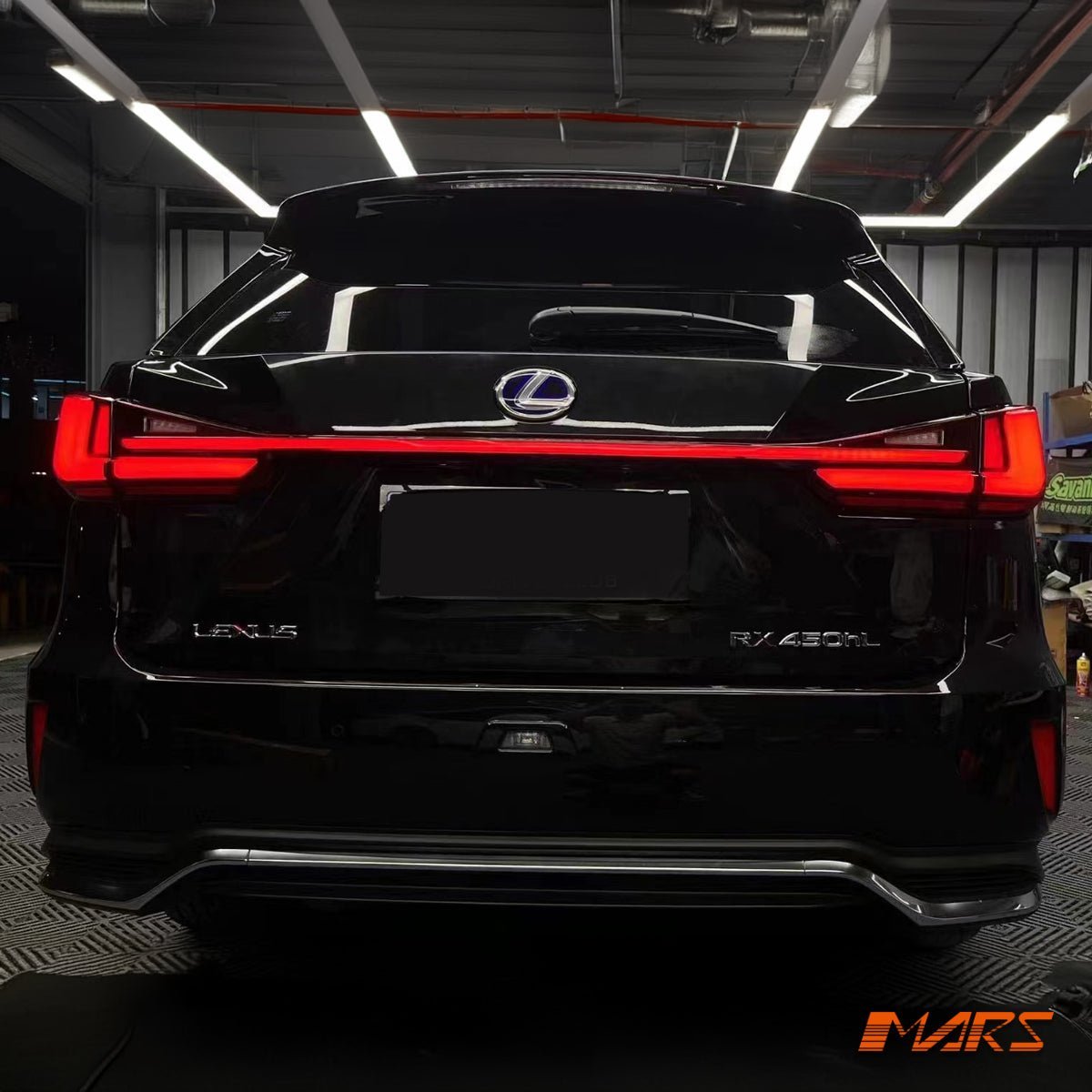 JDM RED Full LED Tail Lights with Sequential Indicator & Garnish for Lexus RX RX200T RX300 RX350 RX450H AL20 2016 - 2020 - Mars Performance