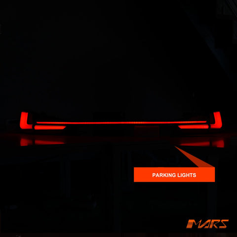 JDM RED Full LED Tail Lights with Sequential Indicator & Garnish for Lexus RX RX200T RX300 RX350 RX450H AL20 2016 - 2020 - Mars Performance