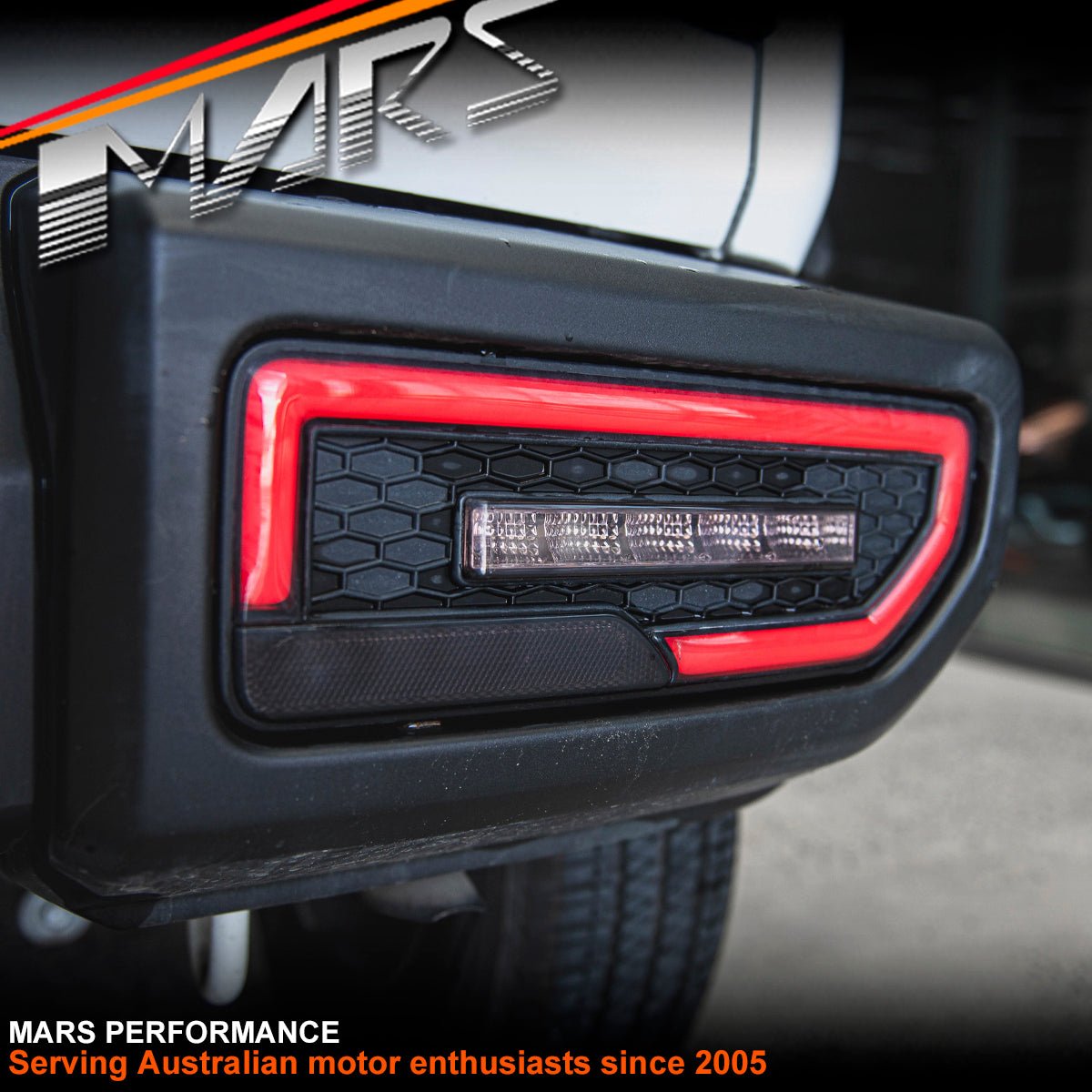 JDM Smoked LED Sequential Indicator Tail Lights for Suzuki Jimny GJ JJ 2019 - 2024 - Mars Performance