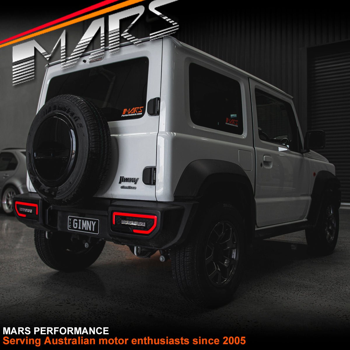 JDM Smoked LED Sequential Indicator Tail Lights for Suzuki Jimny GJ JJ 2019 - 2024 - Mars Performance