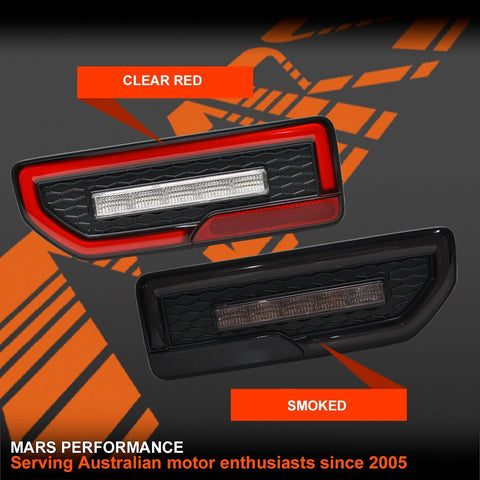 JDM Smoked LED Sequential Indicator Tail Lights for Suzuki Jimny GJ JJ 2019 - 2024 - Mars Performance