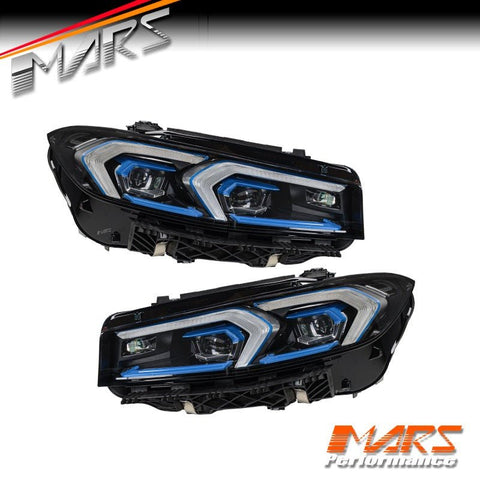 LCI Facelift Style Upgrade Front Head lights for BMW 3 - Series G20 Sedan & G21 Wagon Pre LCI 2018 - 2022 - Mars Performance