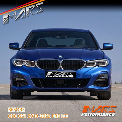LCI Facelift Style Upgrade Front Head lights for BMW 3 - Series G20 Sedan & G21 Wagon Pre LCI 2018 - 2022 - Mars Performance