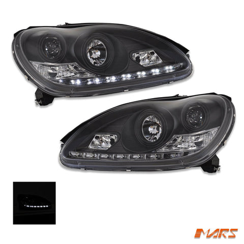 LED Day - Time DRL Projector Head Lights for Mercedes - Benz S Class W220 1998 - 2005 - Mars Performance