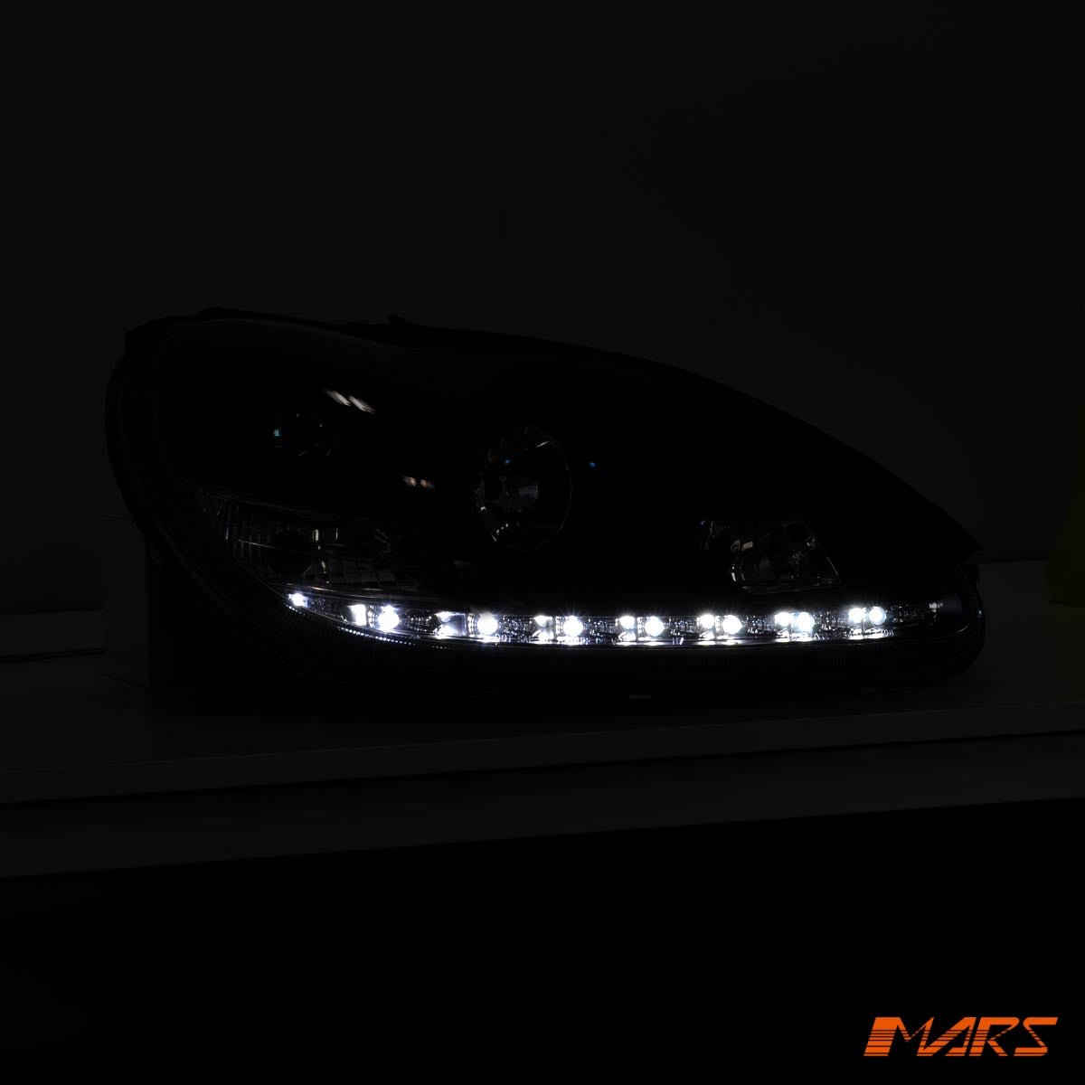 LED Day - Time DRL Projector Head Lights for Mercedes - Benz S Class W220 1998 - 2005 - Mars Performance