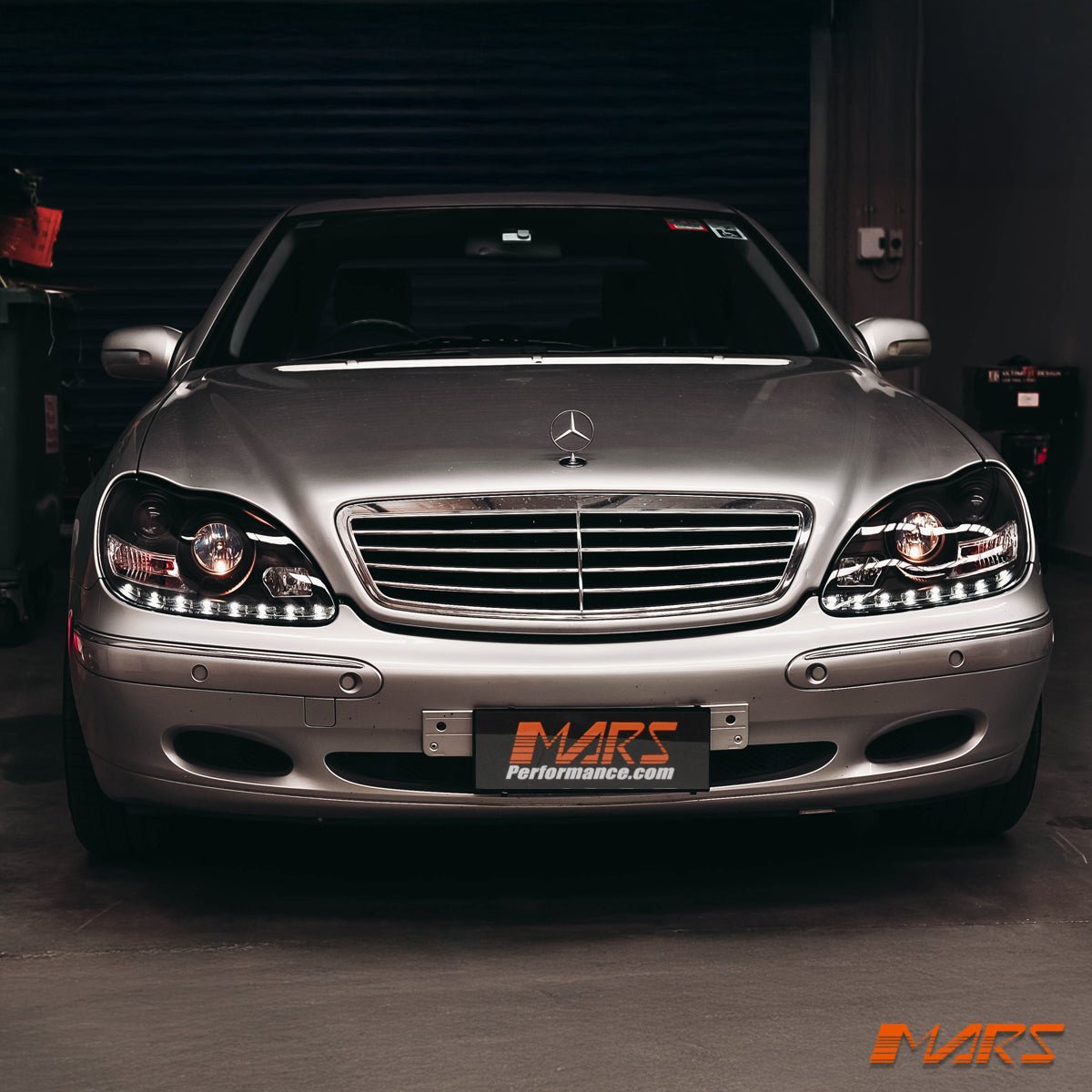 LED Day - Time DRL Projector Head Lights for Mercedes - Benz S Class W220 1998 - 2005 - Mars Performance