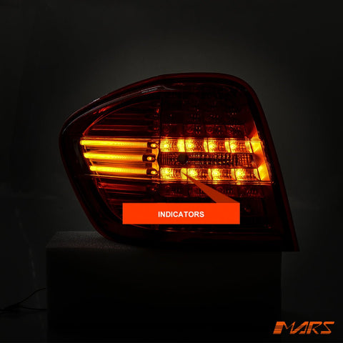 Left Passenger Side Rear Outer Tail Light Lamp for Mercedes - Benz ML - Class W164 & ML63 AMG 2009 - 2011 A164 906 4600 - Mars Performance